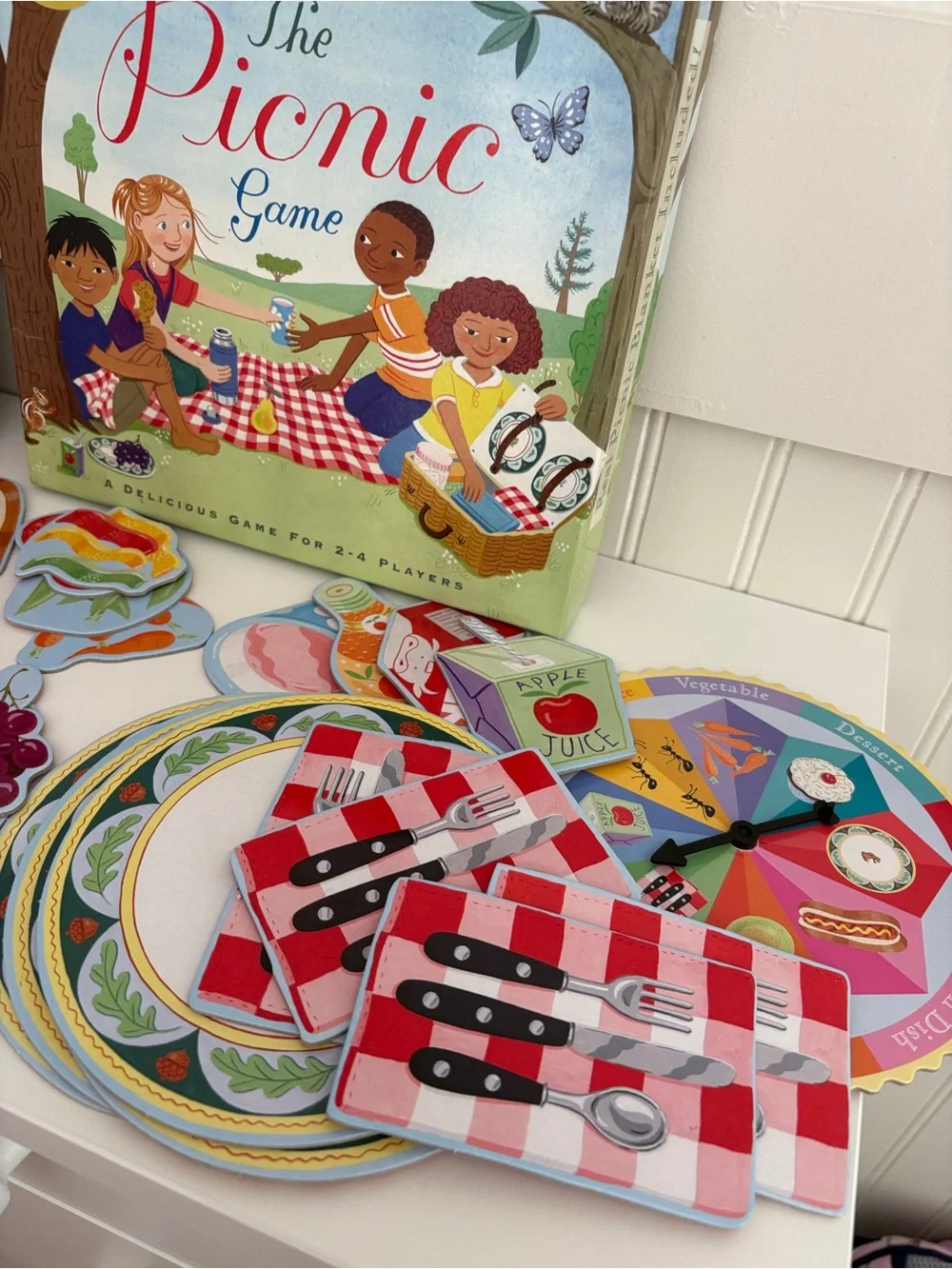 eeBoo Kids Games Memory & Matching (NEW) + The Picnic Game (gently used)